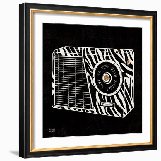 Analog Jungle Radio-Michael Mullan-Framed Art Print