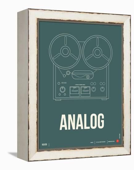 Analog Poster-NaxArt-Framed Stretched Canvas