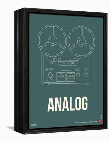 Analog Poster-NaxArt-Framed Stretched Canvas