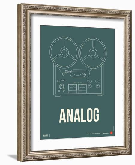 Analog Poster-NaxArt-Framed Art Print