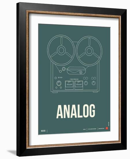 Analog Poster-NaxArt-Framed Art Print