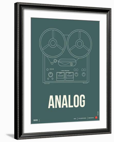 Analog Poster-NaxArt-Framed Art Print