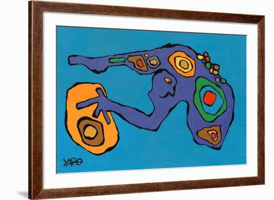 Anamorphism-Yaro-Framed Art Print