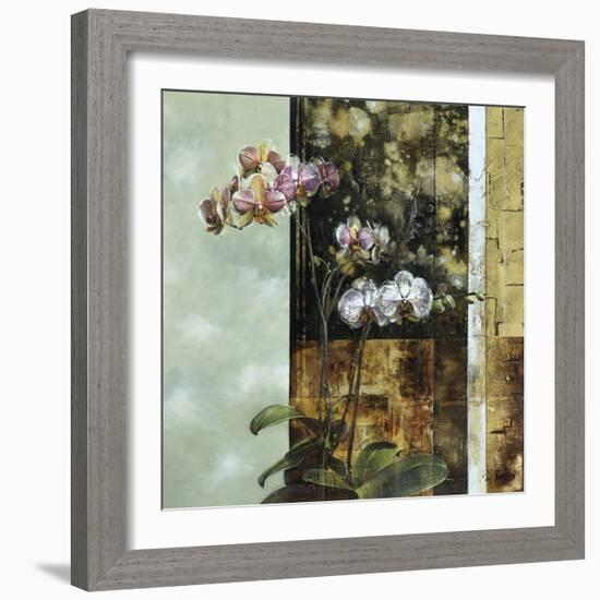 Anant Orchid II-Carney-Framed Giclee Print