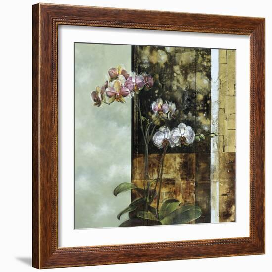 Anant Orchid II-Carney-Framed Giclee Print