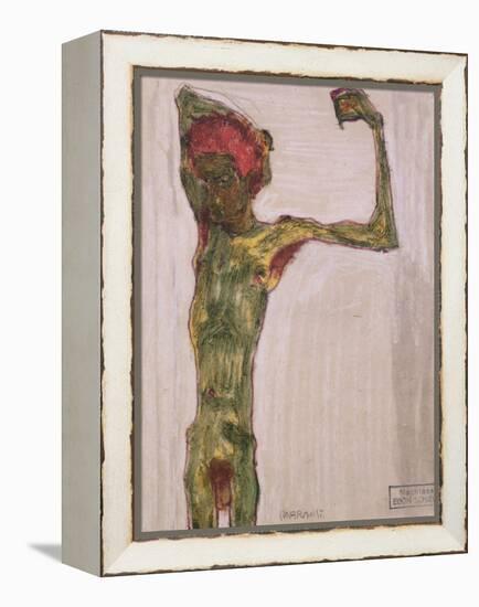 Anarchist, C.1909-10-Egon Schiele-Framed Premier Image Canvas