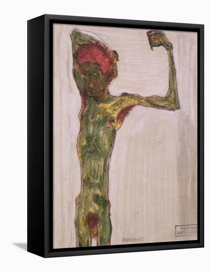 Anarchist, C.1909-10-Egon Schiele-Framed Premier Image Canvas