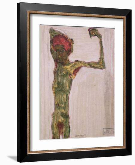 Anarchist, C.1909-10-Egon Schiele-Framed Giclee Print