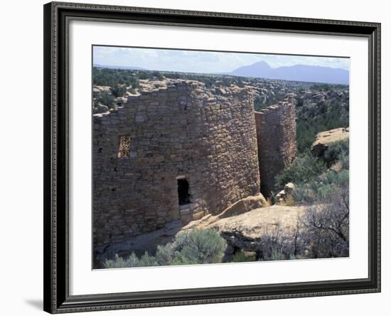 Anasazi Ancestral Puebloan Ruins at Howenweep National Monument, Utah-null-Framed Photographic Print