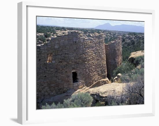 Anasazi Ancestral Puebloan Ruins at Howenweep National Monument, Utah-null-Framed Photographic Print
