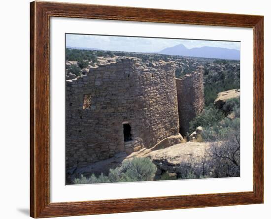 Anasazi Ancestral Puebloan Ruins at Howenweep National Monument, Utah-null-Framed Photographic Print