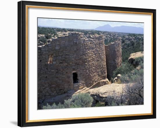 Anasazi Ancestral Puebloan Ruins at Howenweep National Monument, Utah-null-Framed Photographic Print