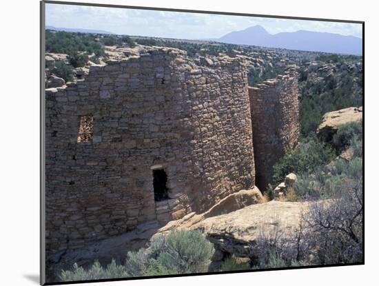 Anasazi Ancestral Puebloan Ruins at Howenweep National Monument, Utah-null-Mounted Photographic Print