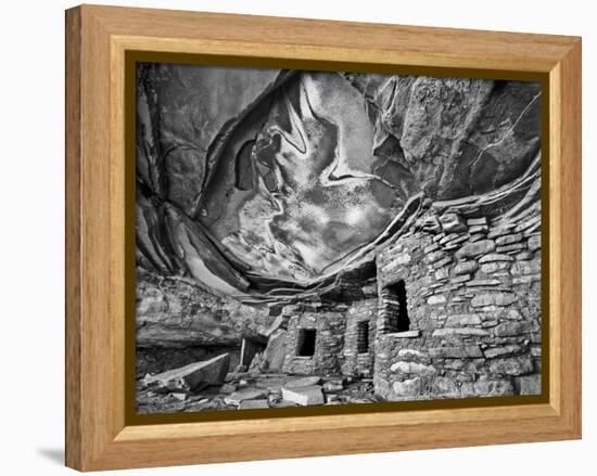 Anasazi Granary, Cedar Mesa, Utah, USA-John Ford-Framed Premier Image Canvas