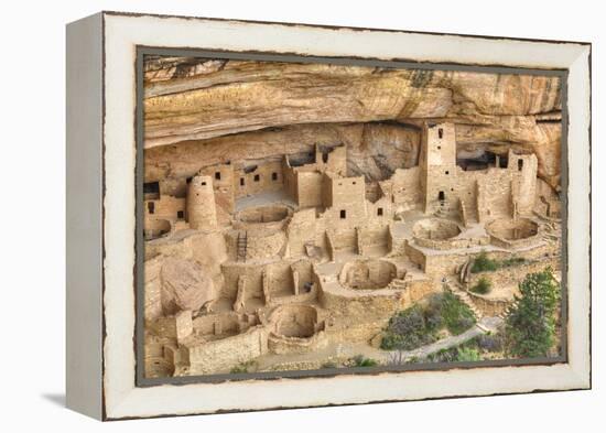 Anasazi Ruins, Cliff Palace, Dating from Between 600 Ad and 1300 Ad-Richard Maschmeyer-Framed Premier Image Canvas