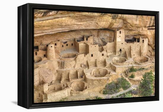 Anasazi Ruins, Cliff Palace, Dating from Between 600 Ad and 1300 Ad-Richard Maschmeyer-Framed Premier Image Canvas