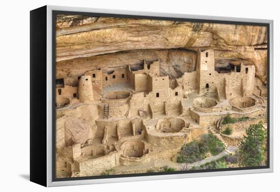 Anasazi Ruins, Cliff Palace, Dating from Between 600 Ad and 1300 Ad-Richard Maschmeyer-Framed Premier Image Canvas