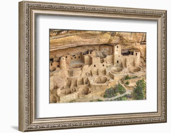 Anasazi Ruins, Cliff Palace, Dating from Between 600 Ad and 1300 Ad-Richard Maschmeyer-Framed Photographic Print