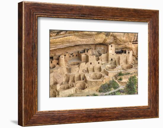 Anasazi Ruins, Cliff Palace, Dating from Between 600 Ad and 1300 Ad-Richard Maschmeyer-Framed Photographic Print