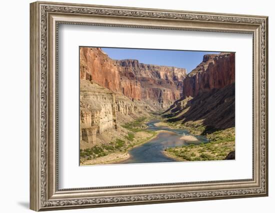 Anasazi Ruins. Nankoweap Granaries. Grand Canyon. Arizona. USA-Tom Norring-Framed Photographic Print