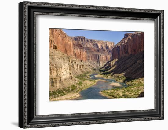 Anasazi Ruins. Nankoweap Granaries. Grand Canyon. Arizona. USA-Tom Norring-Framed Photographic Print