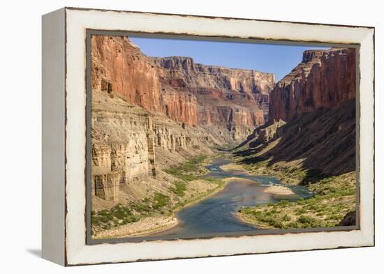 Anasazi Ruins. Nankoweap Granaries. Grand Canyon. Arizona. USA-Tom Norring-Framed Premier Image Canvas