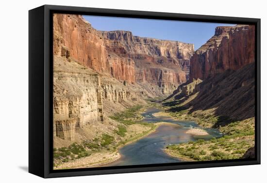 Anasazi Ruins. Nankoweap Granaries. Grand Canyon. Arizona. USA-Tom Norring-Framed Premier Image Canvas