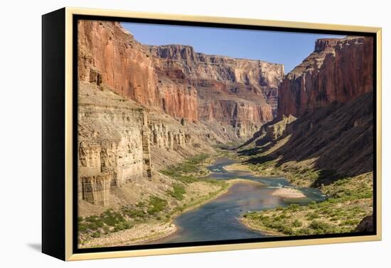 Anasazi Ruins. Nankoweap Granaries. Grand Canyon. Arizona. USA-Tom Norring-Framed Premier Image Canvas