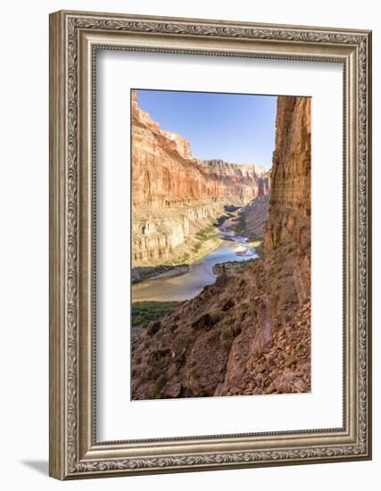 Anasazi Ruins. Nankoweap Granaries. Grand Canyon. Arizona. USA-Tom Norring-Framed Photographic Print