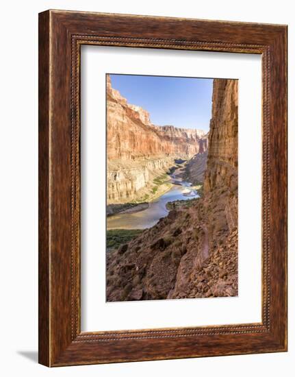 Anasazi Ruins. Nankoweap Granaries. Grand Canyon. Arizona. USA-Tom Norring-Framed Photographic Print