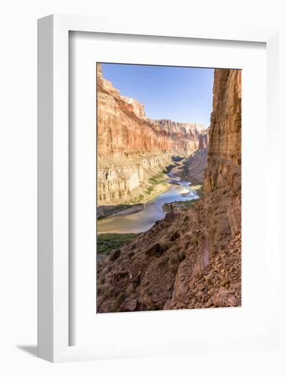 Anasazi Ruins. Nankoweap Granaries. Grand Canyon. Arizona. USA-Tom Norring-Framed Photographic Print