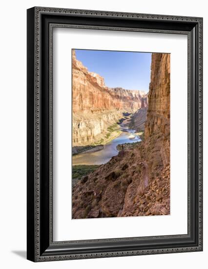 Anasazi Ruins. Nankoweap Granaries. Grand Canyon. Arizona. USA-Tom Norring-Framed Photographic Print