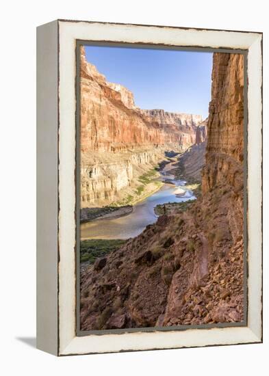 Anasazi Ruins. Nankoweap Granaries. Grand Canyon. Arizona. USA-Tom Norring-Framed Premier Image Canvas