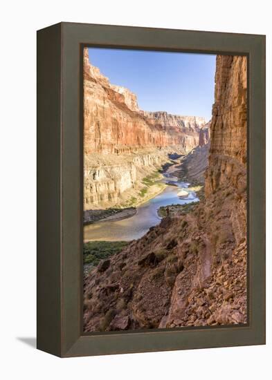 Anasazi Ruins. Nankoweap Granaries. Grand Canyon. Arizona. USA-Tom Norring-Framed Premier Image Canvas