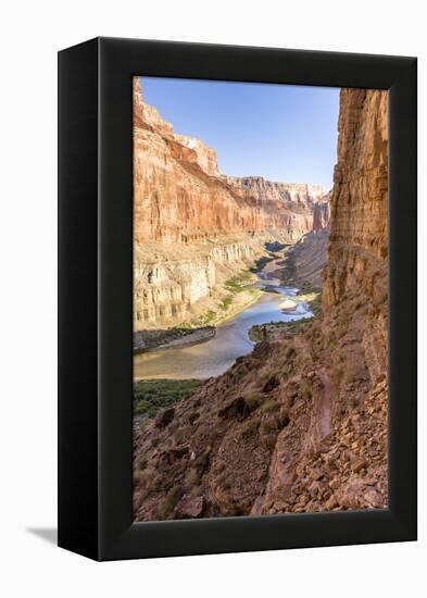 Anasazi Ruins. Nankoweap Granaries. Grand Canyon. Arizona. USA-Tom Norring-Framed Premier Image Canvas