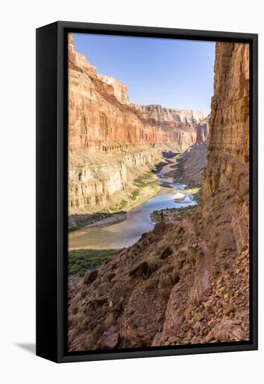 Anasazi Ruins. Nankoweap Granaries. Grand Canyon. Arizona. USA-Tom Norring-Framed Premier Image Canvas