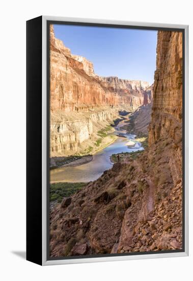 Anasazi Ruins. Nankoweap Granaries. Grand Canyon. Arizona. USA-Tom Norring-Framed Premier Image Canvas