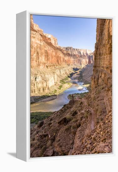 Anasazi Ruins. Nankoweap Granaries. Grand Canyon. Arizona. USA-Tom Norring-Framed Premier Image Canvas