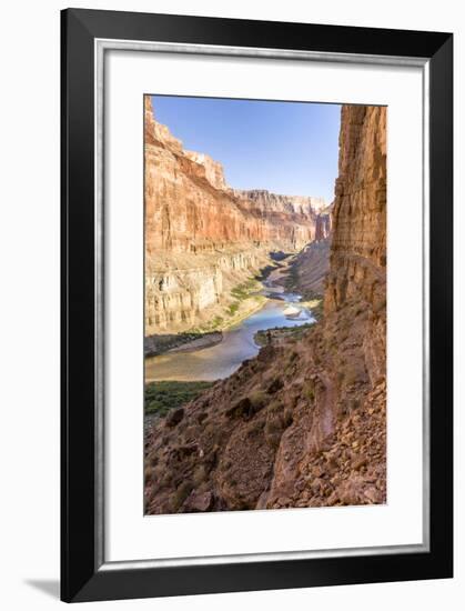 Anasazi Ruins. Nankoweap Granaries. Grand Canyon. Arizona. USA-Tom Norring-Framed Photographic Print