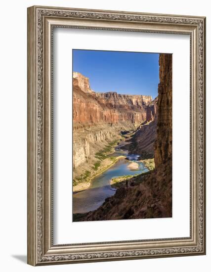 Anasazi Ruins. Nankoweap Granaries. Grand Canyon. Arizona. USA-Tom Norring-Framed Photographic Print