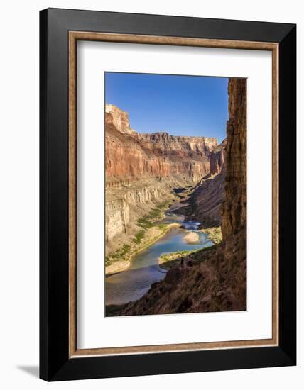 Anasazi Ruins. Nankoweap Granaries. Grand Canyon. Arizona. USA-Tom Norring-Framed Photographic Print