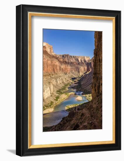 Anasazi Ruins. Nankoweap Granaries. Grand Canyon. Arizona. USA-Tom Norring-Framed Photographic Print