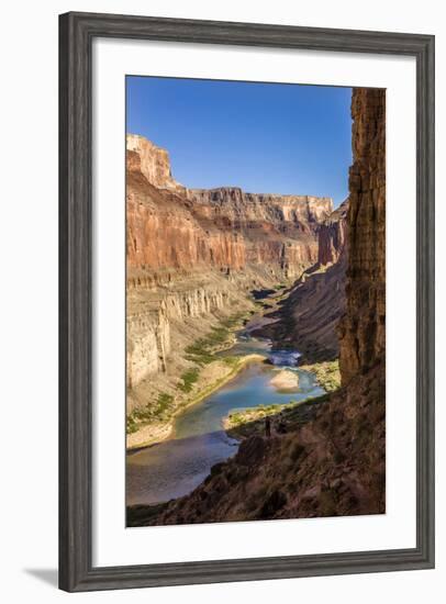 Anasazi Ruins. Nankoweap Granaries. Grand Canyon. Arizona. USA-Tom Norring-Framed Photographic Print