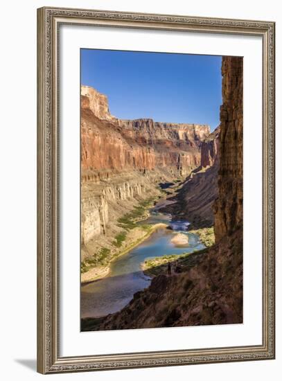 Anasazi Ruins. Nankoweap Granaries. Grand Canyon. Arizona. USA-Tom Norring-Framed Photographic Print