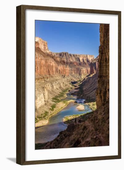 Anasazi Ruins. Nankoweap Granaries. Grand Canyon. Arizona. USA-Tom Norring-Framed Photographic Print