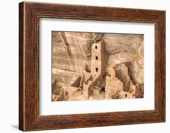 Anasazi Ruins, Square Tower House, Dating from Between 600 Ad and 1300 Ad-Richard Maschmeyer-Framed Photographic Print