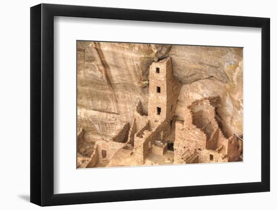 Anasazi Ruins, Square Tower House, Dating from Between 600 Ad and 1300 Ad-Richard Maschmeyer-Framed Photographic Print