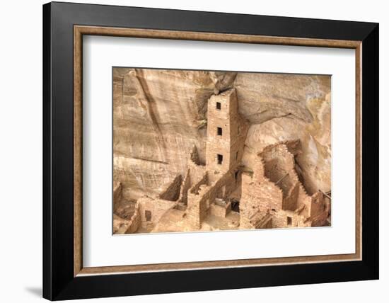 Anasazi Ruins, Square Tower House, Dating from Between 600 Ad and 1300 Ad-Richard Maschmeyer-Framed Photographic Print