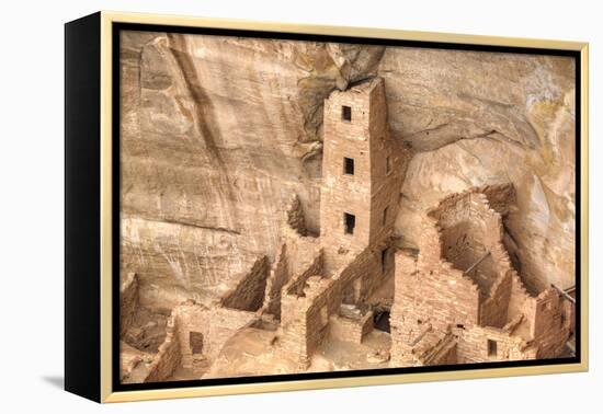 Anasazi Ruins, Square Tower House, Dating from Between 600 Ad and 1300 Ad-Richard Maschmeyer-Framed Premier Image Canvas