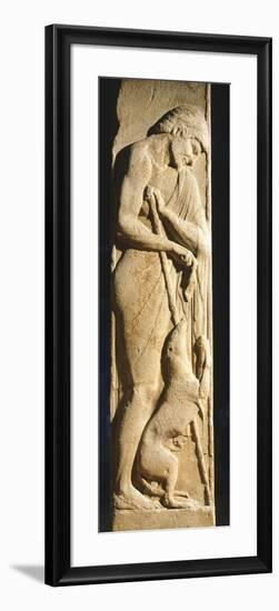 Anassandro Funerary Stele, from Apollonia Pontica-null-Framed Giclee Print